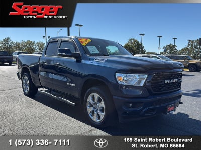2022 RAM 1500 Big Horn Quad Cab 4x4 6'4 Box