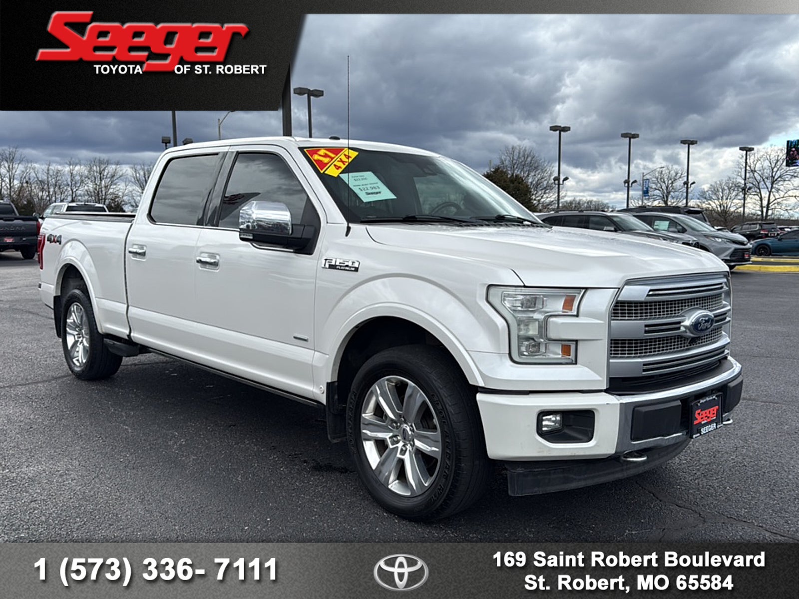 2017 Ford F-150 Platinum