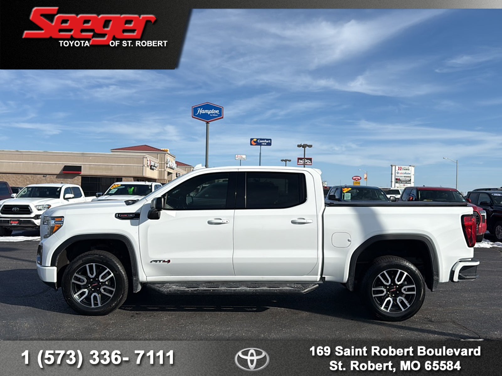 2020 GMC Sierra 1500 4WD Crew Cab Short Box AT4