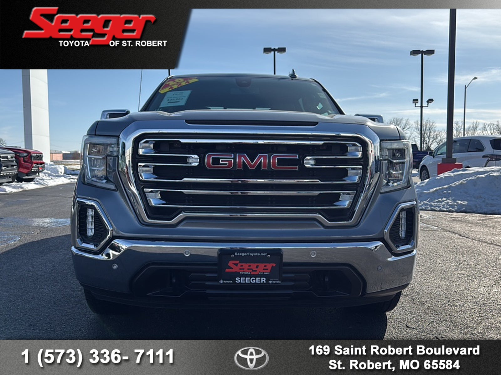 2020 GMC Sierra 1500 4WD Crew Cab Short Box SLT