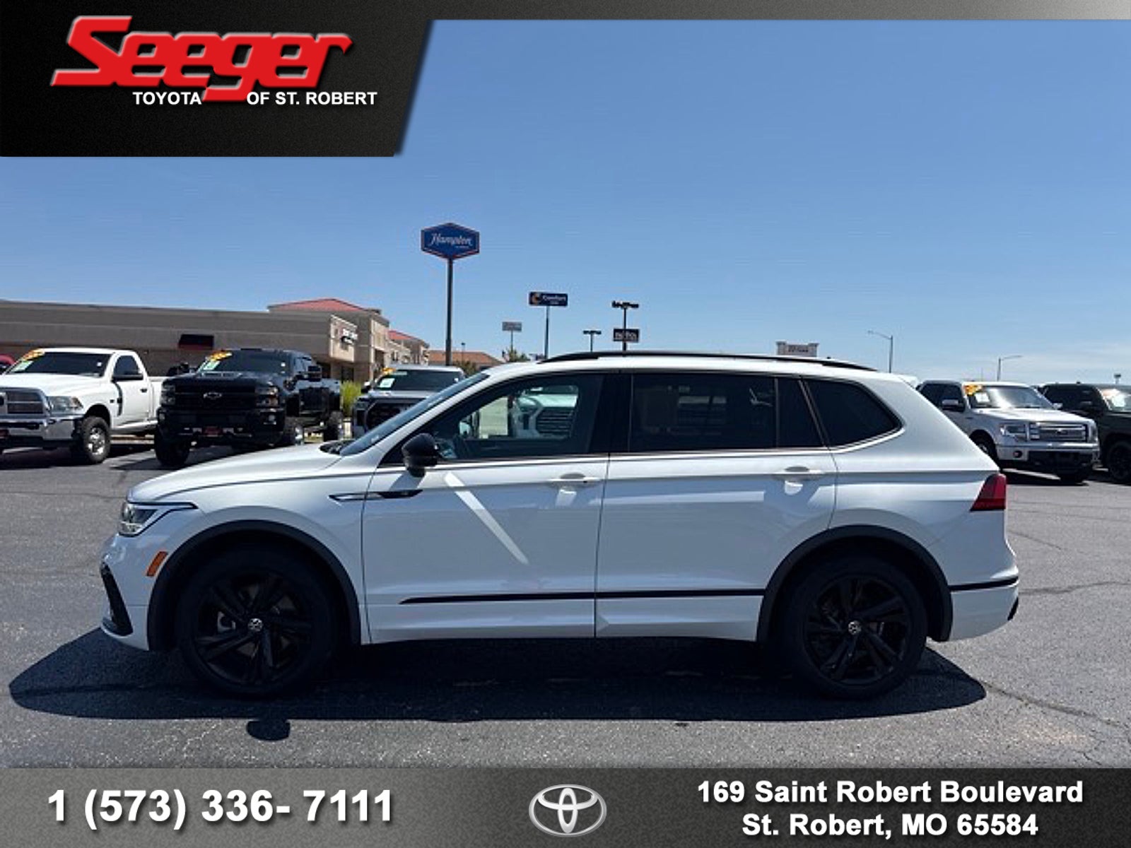 2023 Volkswagen Tiguan 2.0T SE R-Line Black
