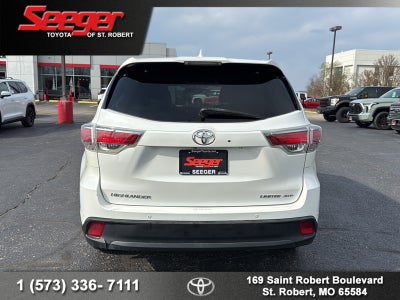 2015 Toyota Highlander Limited V6