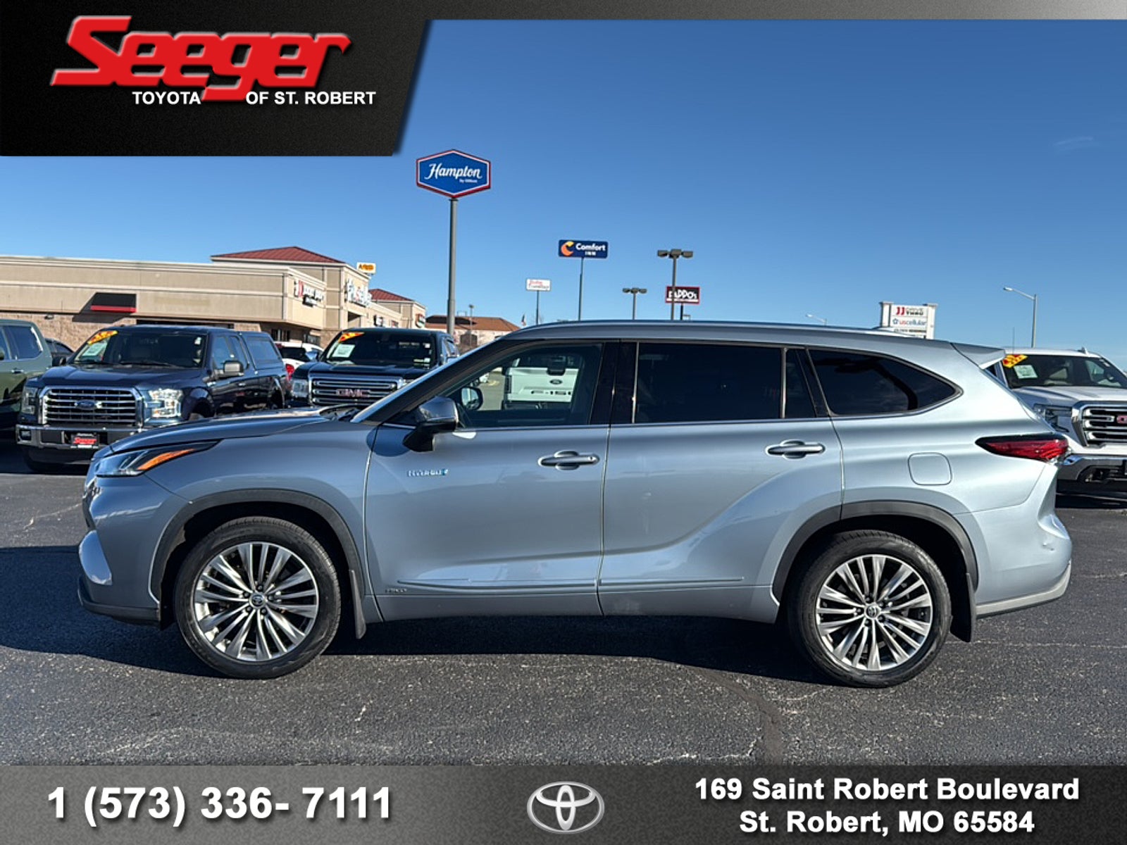 2021 Toyota Highlander Hybrid Platinum