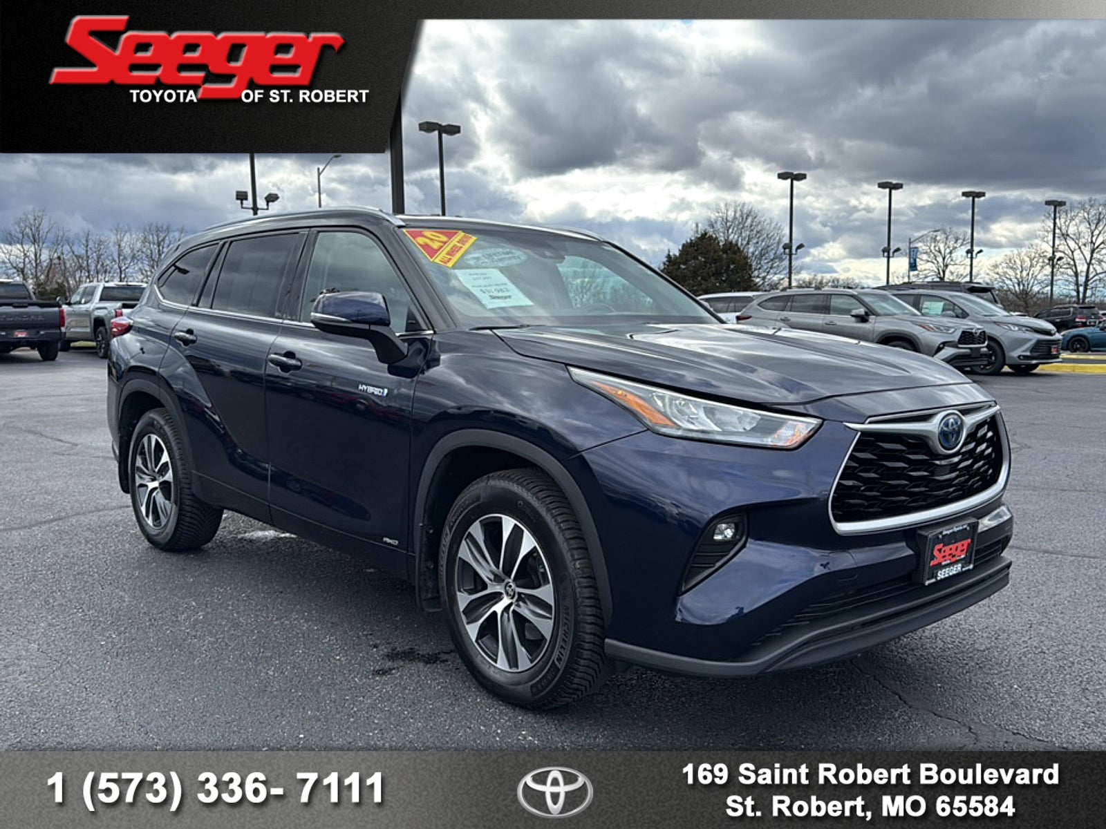 2020 Toyota Highlander Hybrid XLE