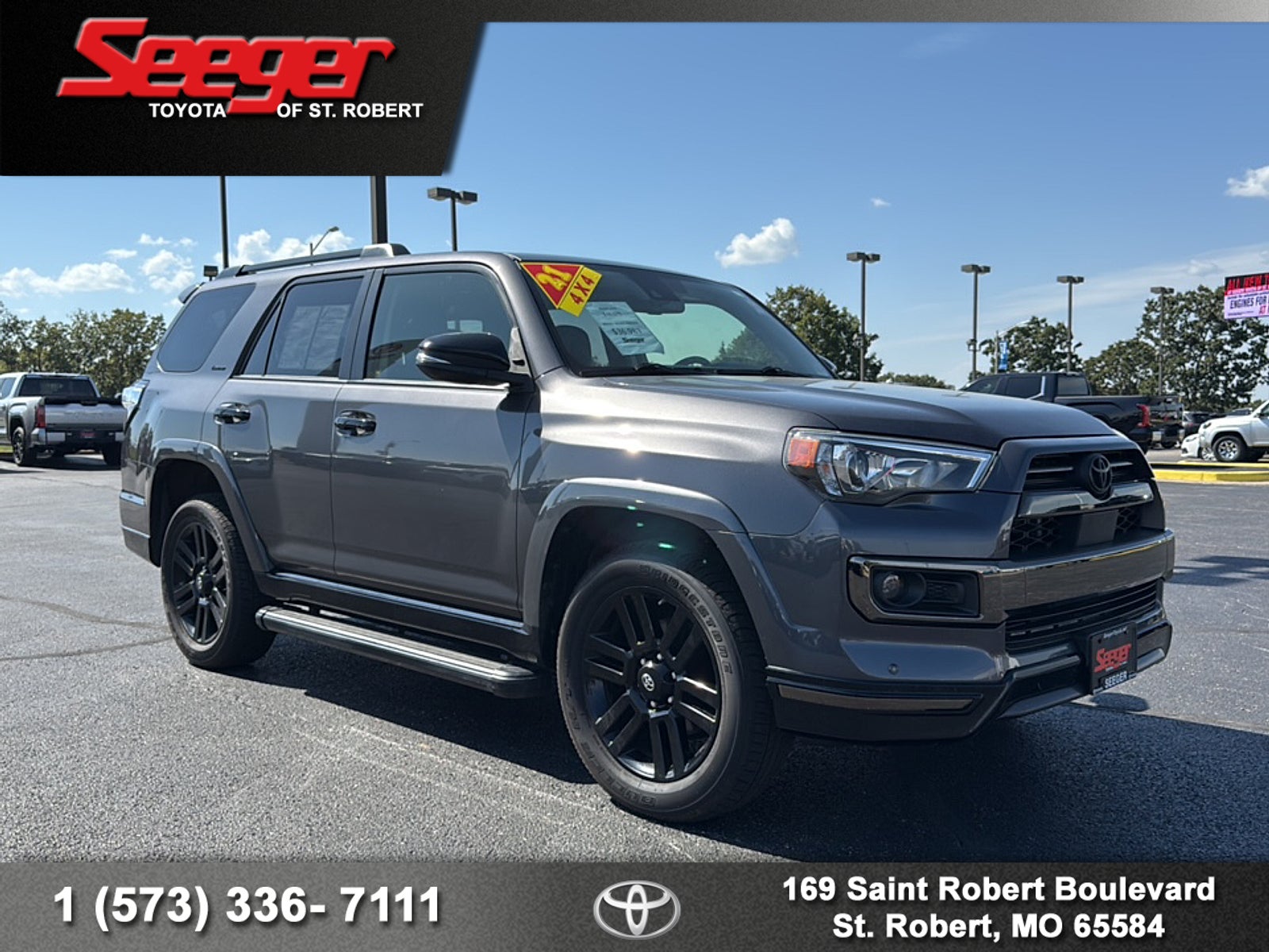 2021 Toyota 4Runner Nightshade
