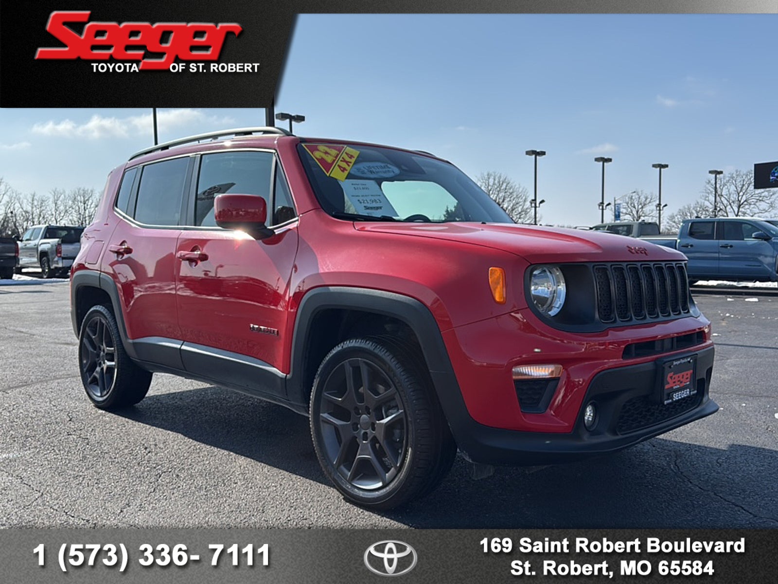 2022 Jeep Renegade (RED) Edition 4x4