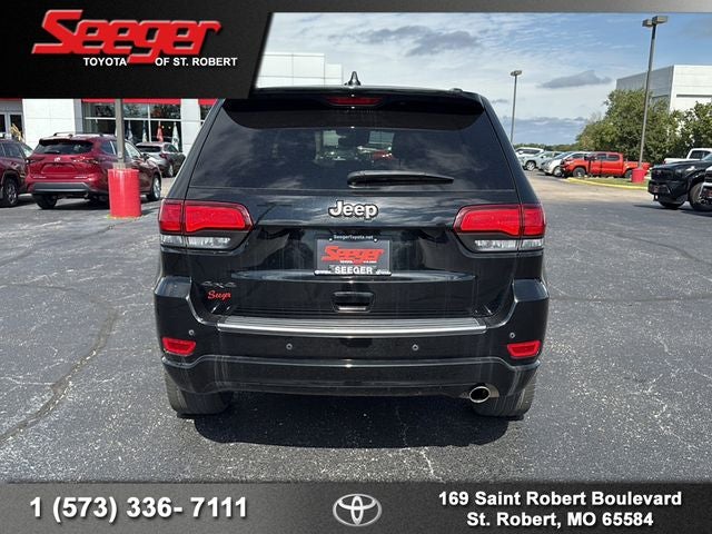 2021 Jeep Grand Cherokee 80th Anniversary Edition