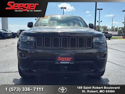 2021 Jeep Grand Cherokee 80th Anniversary Edition