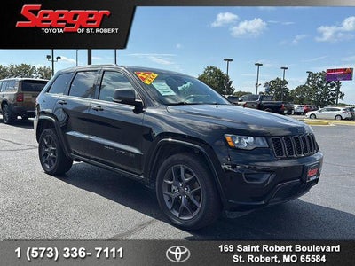2021 Jeep Grand Cherokee 80th Anniversary Edition