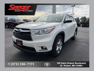 2016 Toyota Highlander Limited Platinum V6