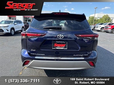 2026 Toyota Highlander Platinum