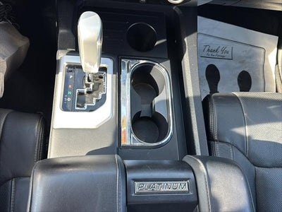2018 Toyota TUNDRA 4X4 Platinum 5.7L V8