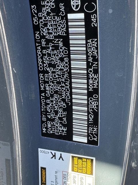2023 Toyota Prius LE