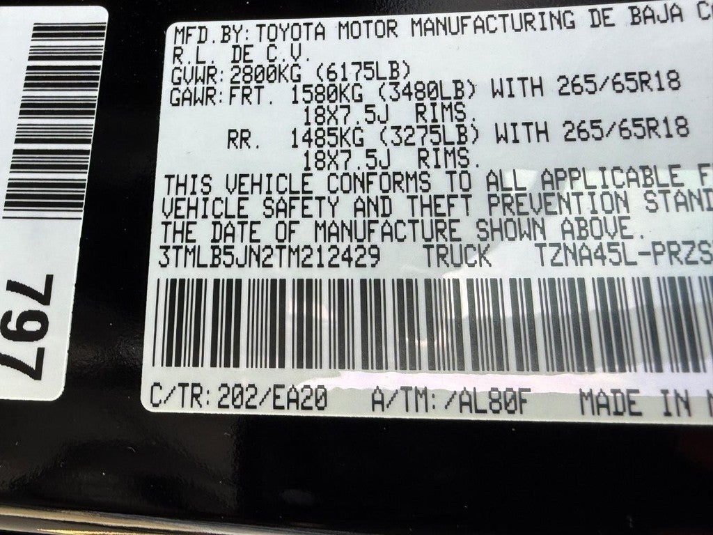 2026 Toyota Tacoma TRD Sport