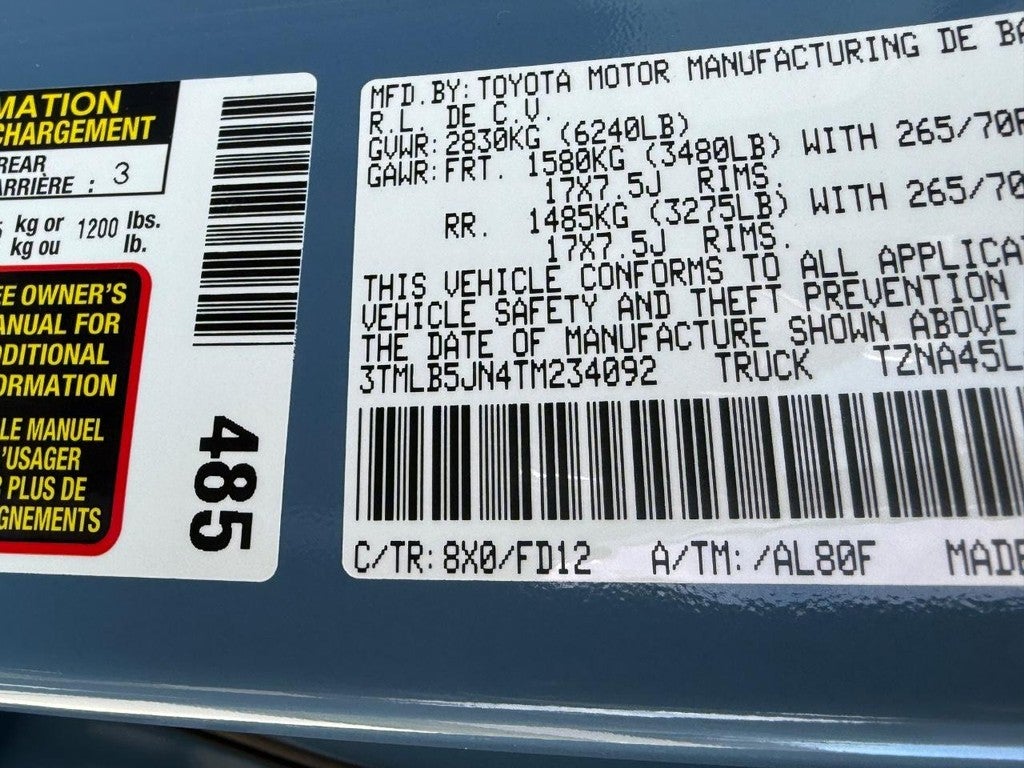 2026 Toyota Tacoma TRD Off-Road