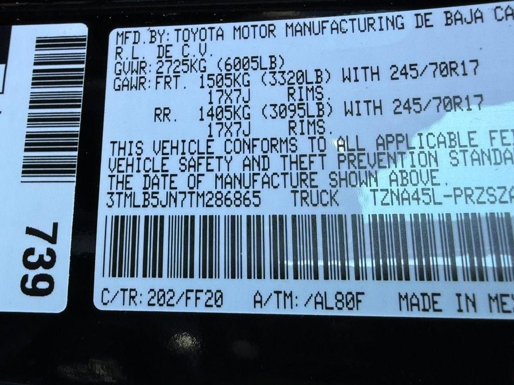 2026 Toyota Tacoma SR5