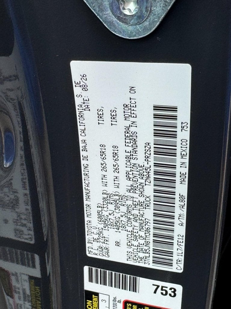 2026 Toyota Tacoma TRD Sport