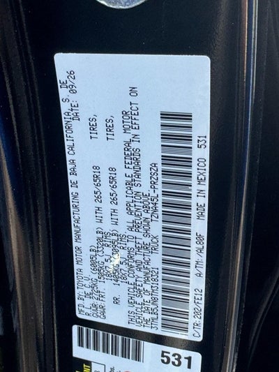 2026 Toyota Tacoma TRD Sport