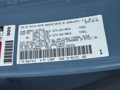 2026 Toyota Tacoma i-FORCE MAX TRD Off-Road i-FORCE MAX