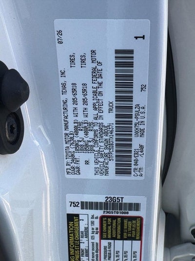 2026 Toyota Tundra Hybrid TRD Pro