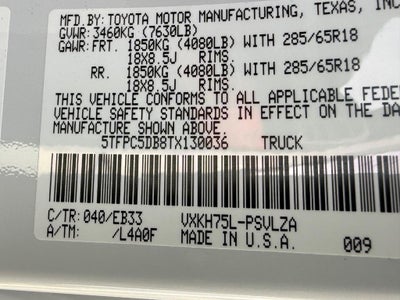 2026 Toyota Tundra i-FORCE MAX TRD Pro