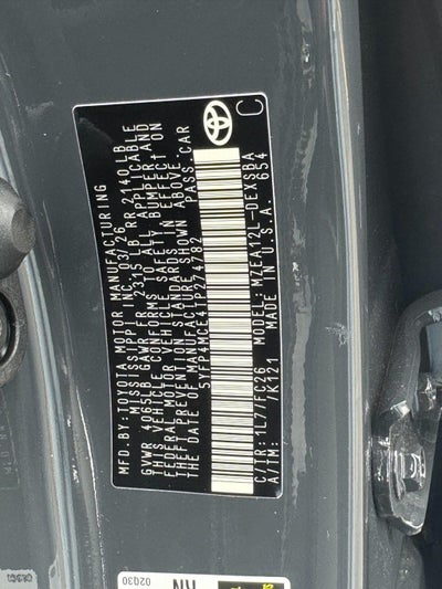 2026 Toyota Corolla SE