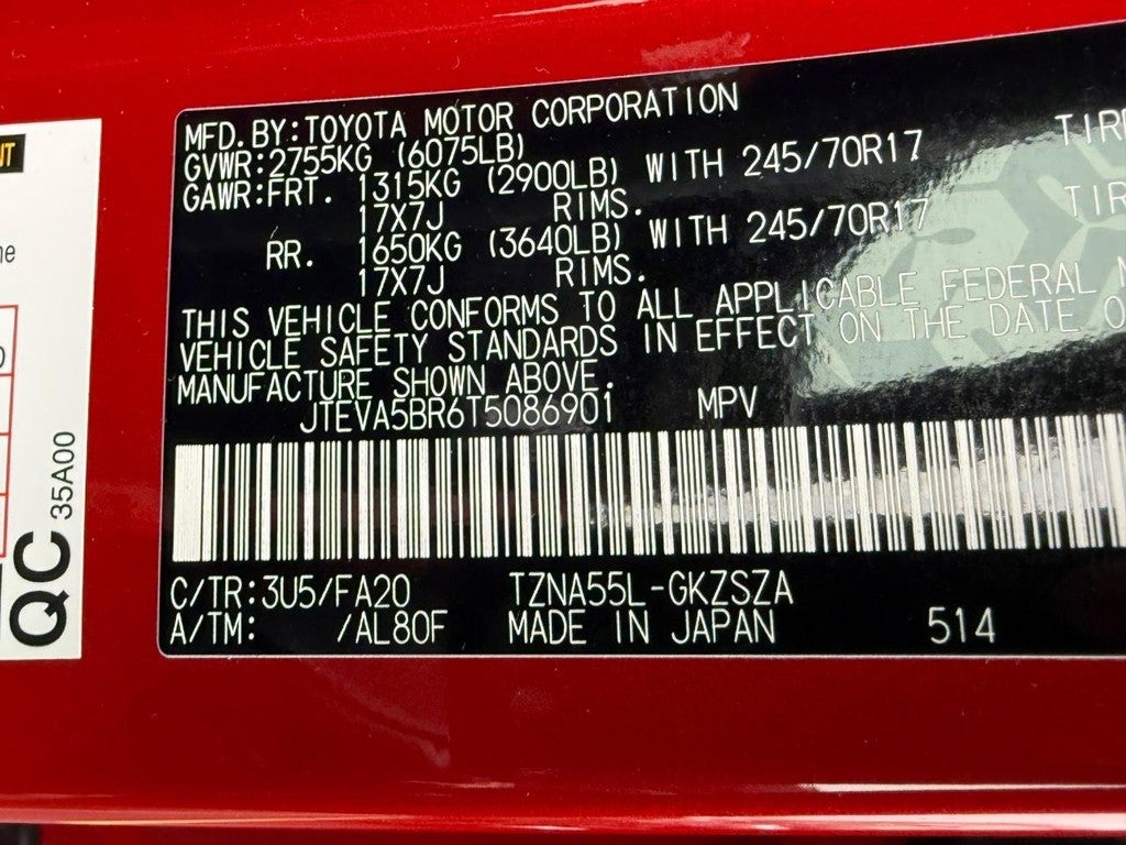 2026 Toyota 4Runner SR5