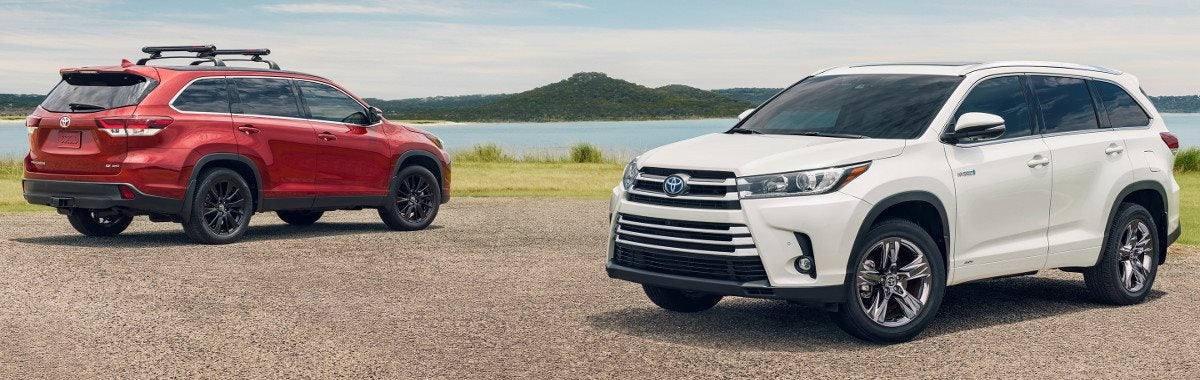 2019 Toyota Highlander trims
