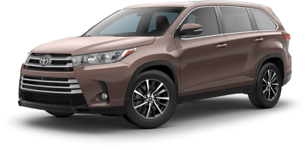 2019 Toyota Highlander XLE Trim in brown