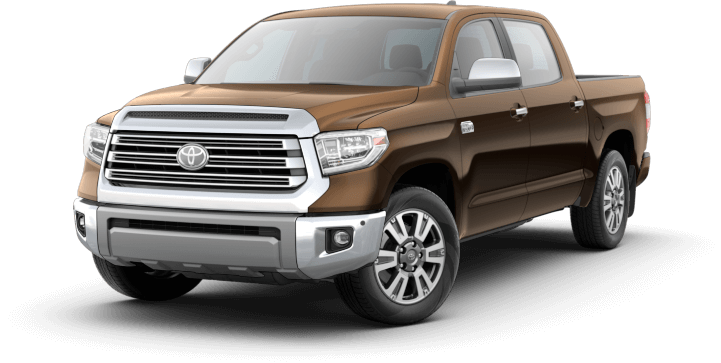 A brown 2020 Toyota Tundra 1794 Edition