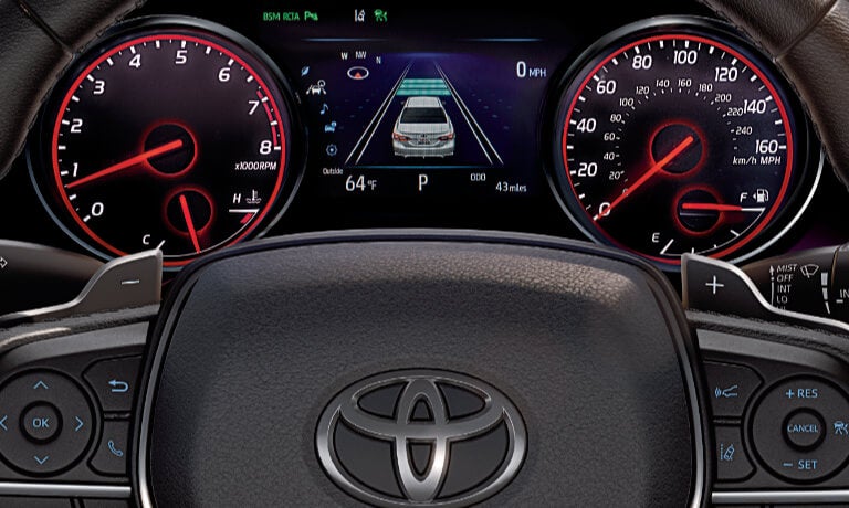 The display system on the new Toyota Camry