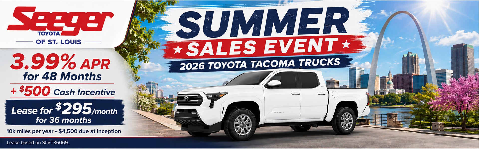 Tacoma Offers for August 2026