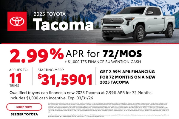 2025 Toyota Tacoma