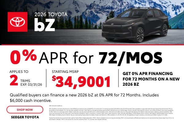 2026 Toyota bZ
