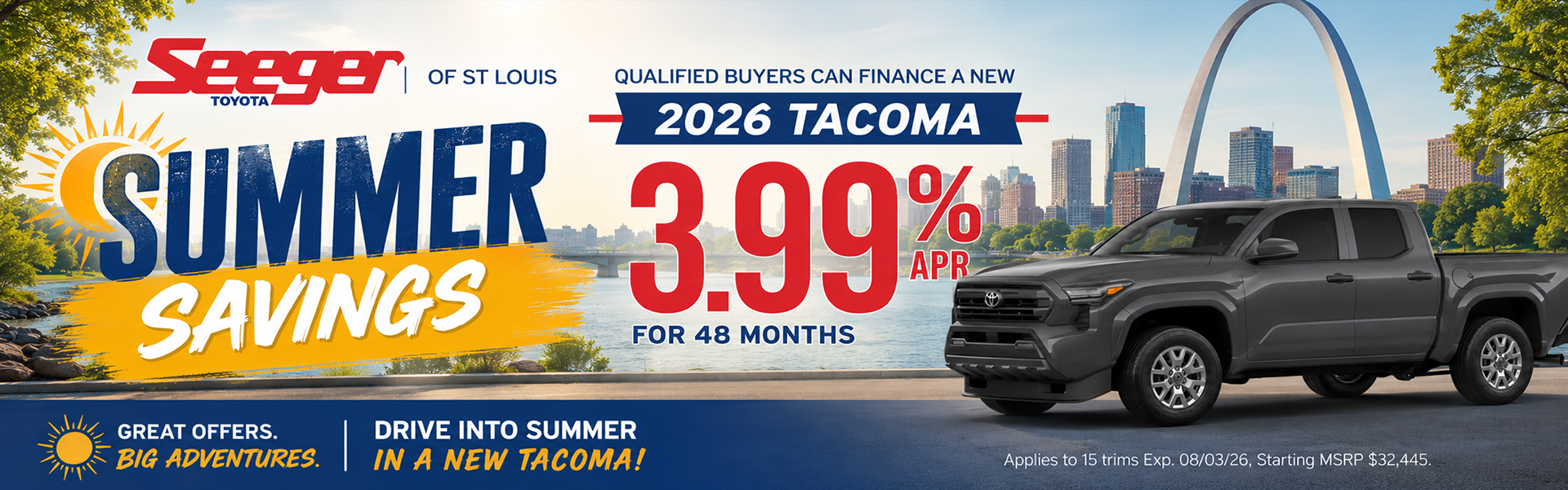 2026 Toyota Tacoma APR Offer