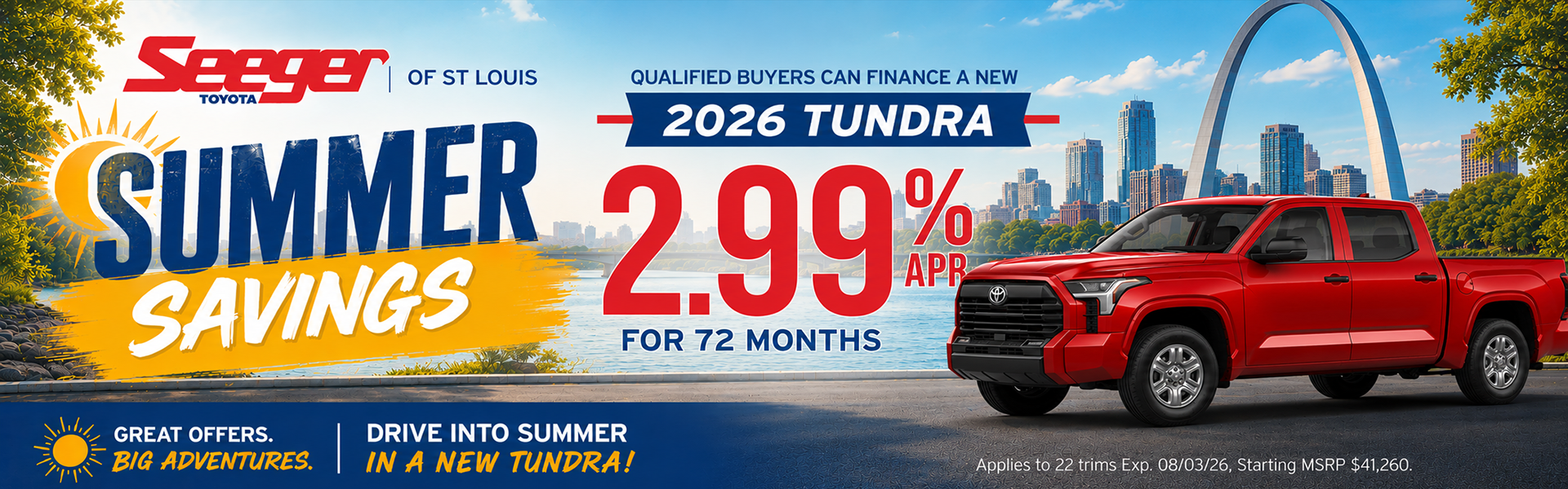2026 Toyota Tundra APR Offer