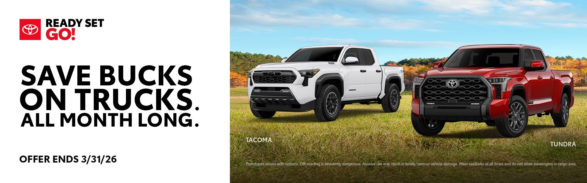 Save Bucks on Trucks