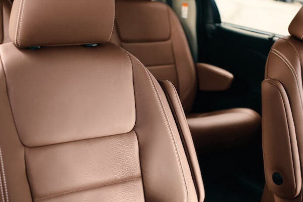 The seating of the 2020 Toyota Sienna