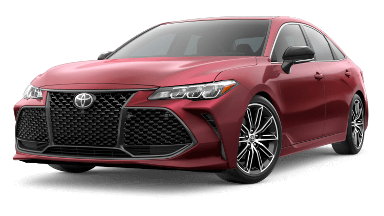 A red 2020 Toyota Avalon XSE