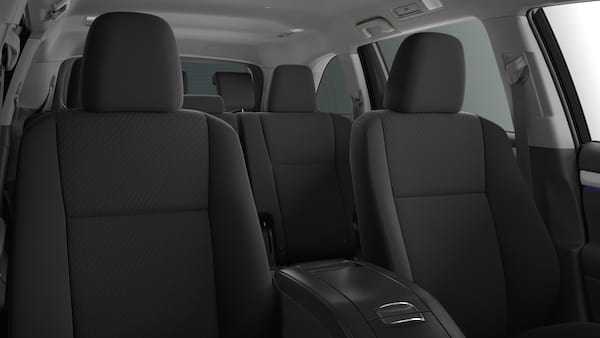 The seating on the 2019 Toyota Highlander