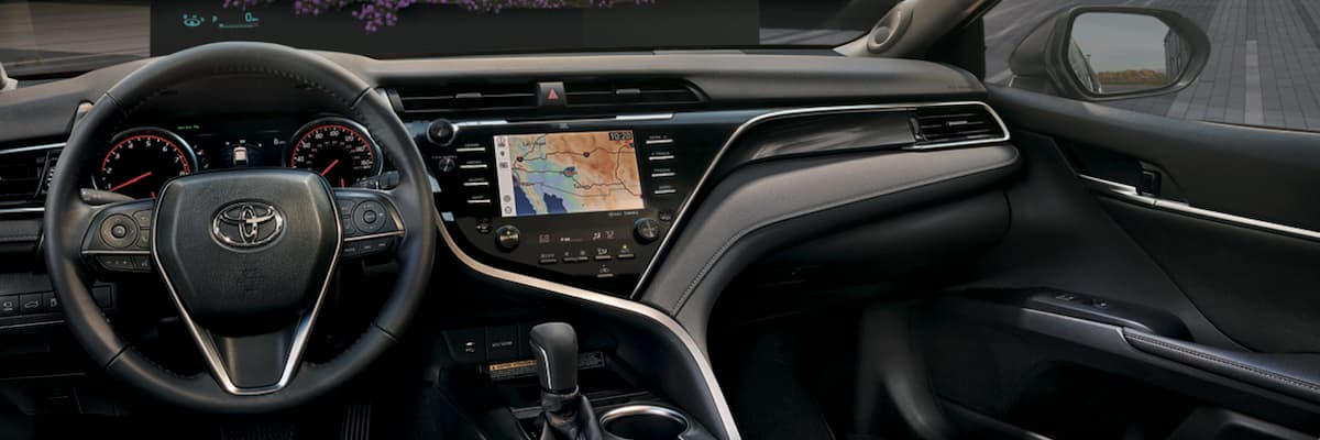 2019 Toyota Camry dashboard and infotainment system